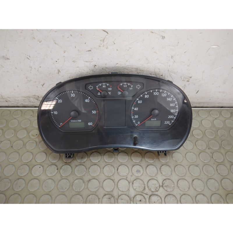 Contachilometri quadro strumenti Vw Polo 9N 1.4 TDi IV serie dal 2005 al 2009 cod 110080320037a  1748942242827