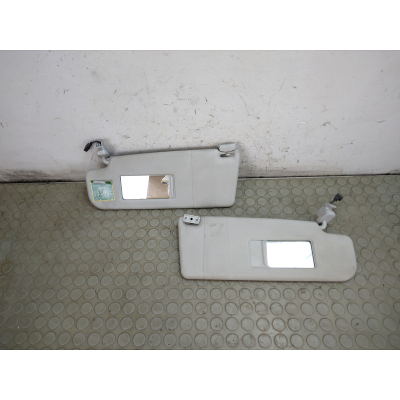 Coppia alette parasole Vw Polo 9N IV serie dal 2005 al 2009 cod 6Q0857551F2J6  1748942879436