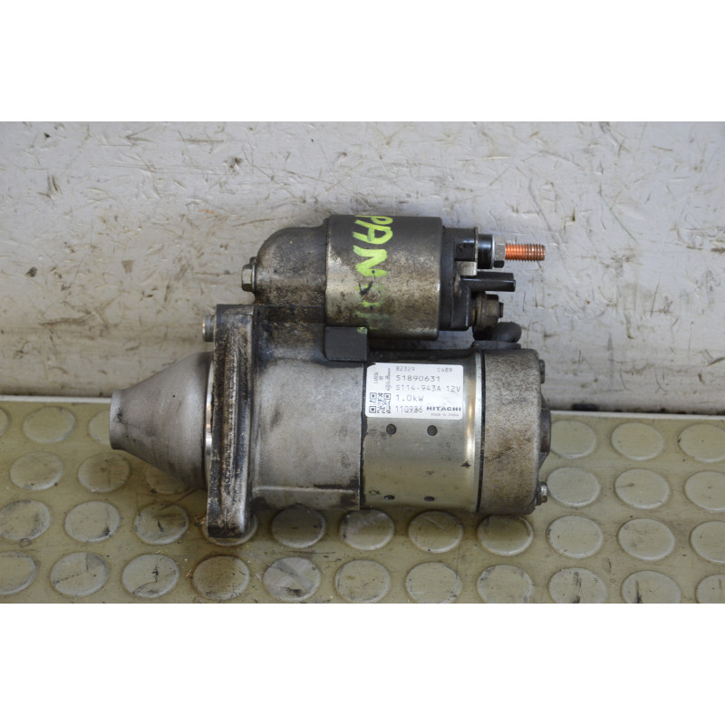 Motorino avviamento Fiat Panda 169 1.2 b dal 2003 al 2006 cod 51890631  1748957632569