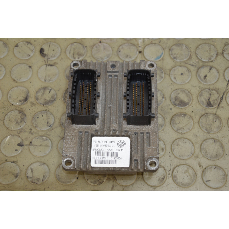 Centralina motore Fiat Panda 169 1.2 b dal 2003 al 2011 cod iaw5sf8.m4 51903154  1749034471002
