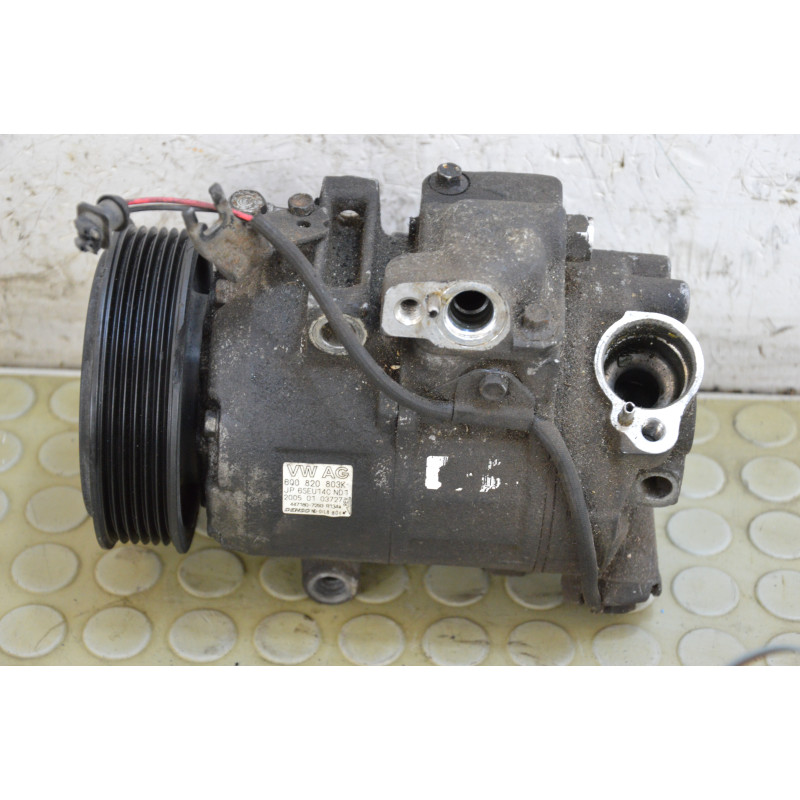 Compressore aria condizionata Vw Polo 9N dal 2001 al 2005 cod 6q0820803k  1749212873727