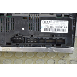 Centralina comando aria clima Audi A4 8E B7 dal 2004 al 2008 cod 8e0820043aa  1749480747607