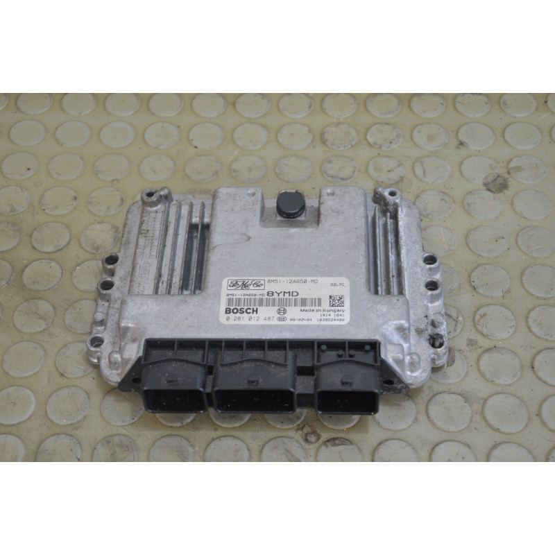 Centralina motore Ford Focus C-Max 1.6 TDCi dal 2003 al 2010 cod 8m51-12a650-md 0281012487  1749718605808