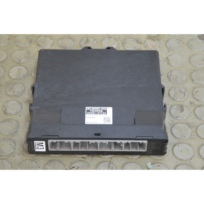 Modulo controllo gestione alimentazione Toyota Prius XW30 dal 2009 al 2015 cod 89681-47100  1749731574327