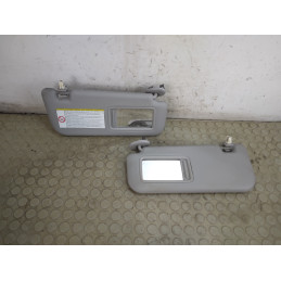 Coppia alette parasole Toyota Yaris II serie dal 2005 al 2012 cod 743200D270B0  1750151051015