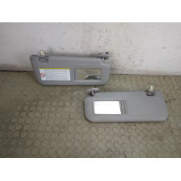 Coppia alette parasole Toyota Yaris II serie dal 2005 al 2012 cod 743200D270B0  1750151051015