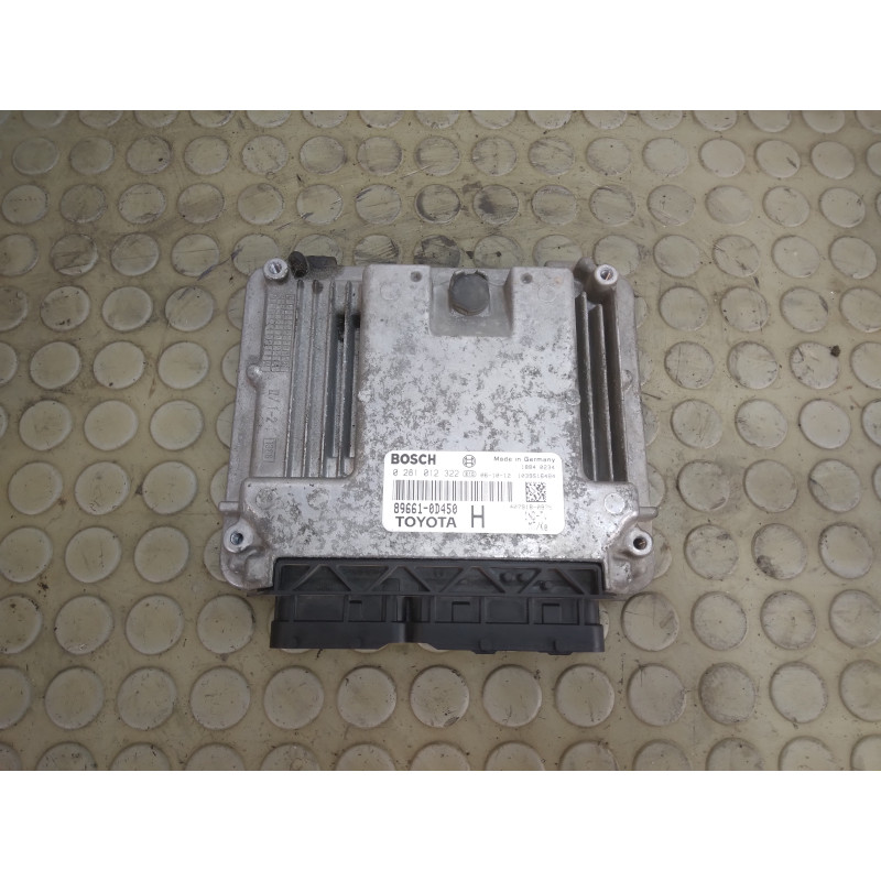 Centralina motore Toyota Yaris II serie 1.4 D dal 2005 al 2012 cod 0281012322  1750154112768
