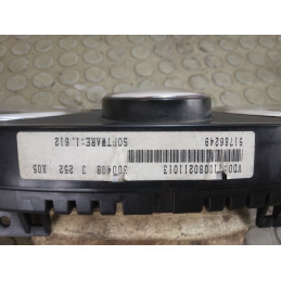 Contachilometri quadro strumenti Lancia Ypsilon 1.4MJT II serie dal 2006 al 2008 cod 51786249  1750229274575