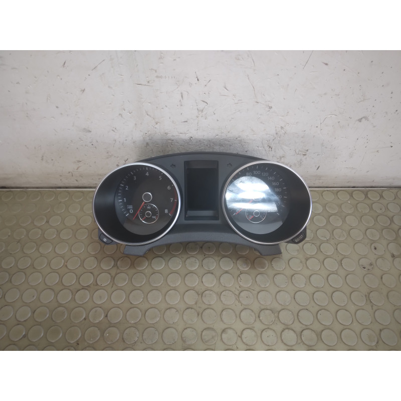 Contachilometri quadro strumento Vw Golf 1.6 B VI serie dal 2008 al 2010 cod 5k0920860d  1750842765955