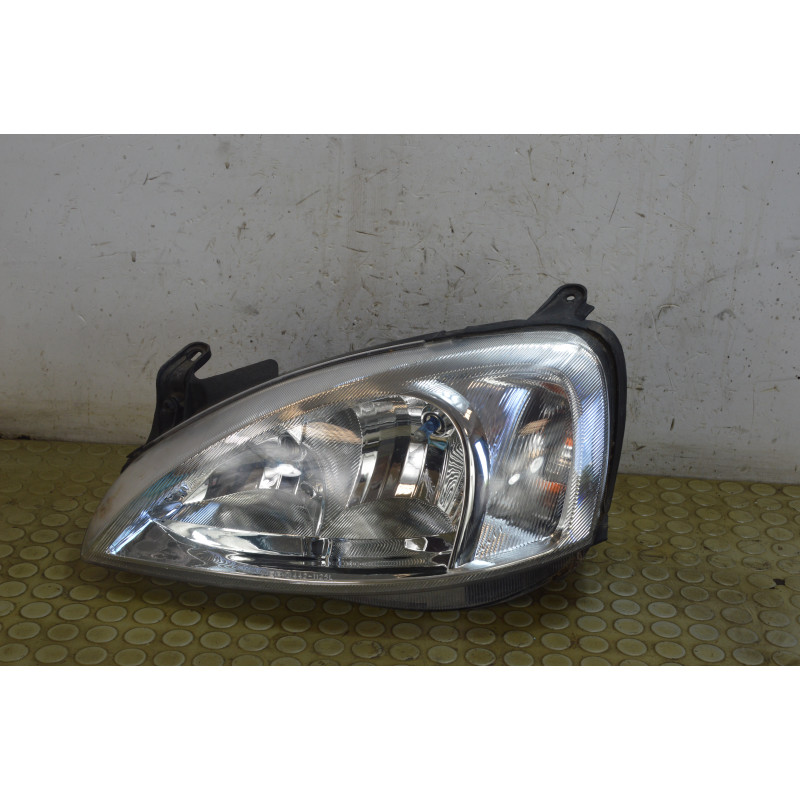 Faro fanale proiettore ant sx Opel Corsa C dal 2000 al 2006 cod 442-1125l  1752589590449