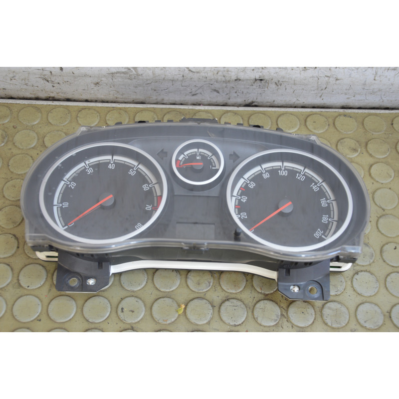 Contachilometri quadro strumenti Opel Corsa D 1.2 b gpl dal 2006 al 2011 cod 13312043  1753107456629