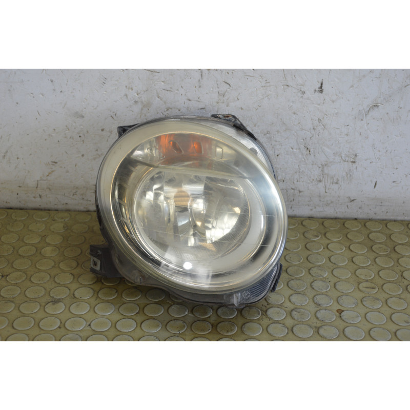 Faro fanale proiettore ant dx Fiat 500 dal 2007 al 2015 cod 45540748  1753196328586