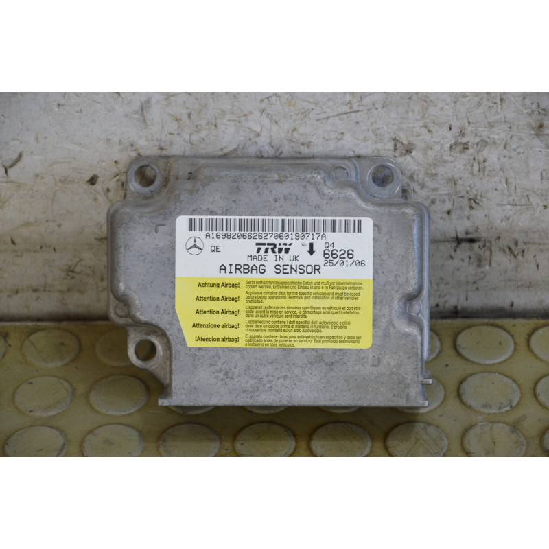 Centralina airbag Mercedes Classe A W169 dal 2004 al 2013 cod A1698204085  1753885866672