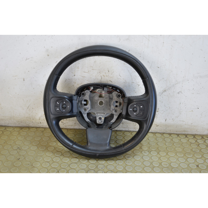 Volante sterzo con comandi al volante Fiat 500L dal 2012 al 2018 cod 735577772  1754060619489
