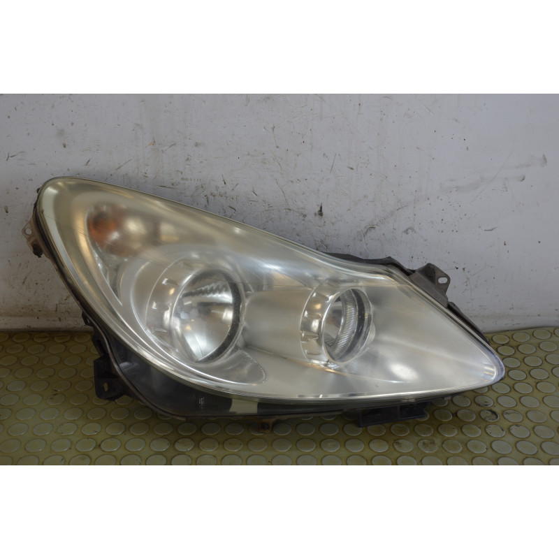 Faro fanale proiettore ant dx Opel Corsa D dal 2006 al 2011 cod 13186382  1756896672881