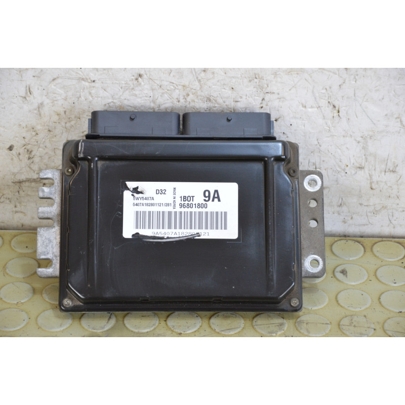 Centralina motore Chevrolet Matiz 800 b dal 2005 al 2010 cod 96801800  1756913223836