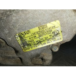 COMPRESSORE ARIA CONDIZIONATA FIAT PANDA 169 1.2 B DAL 2003 AL 2012 COD 51747318  1721825454845