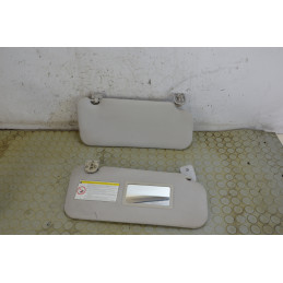 Coppia alette parasole dx sx Peugeot 207 dal 2006 al 2009 cod 16126929BJ  1757078854347
