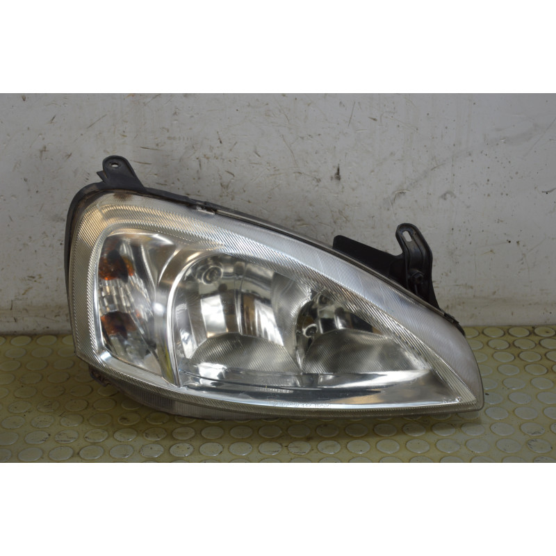 Faro fanale proiettore ant dx Opel Corsa C dal 2000 al 2006 cod 9196283  1757510179076