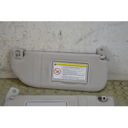 Coppia alette parasole dx sx Citroen C1 dal 2005 al 2014 cod 1611905180  1757513919044