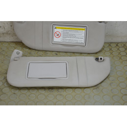 Coppia alette parasole dx sx Citroen C1 dal 2005 al 2014 cod 1611905180  1757513919044