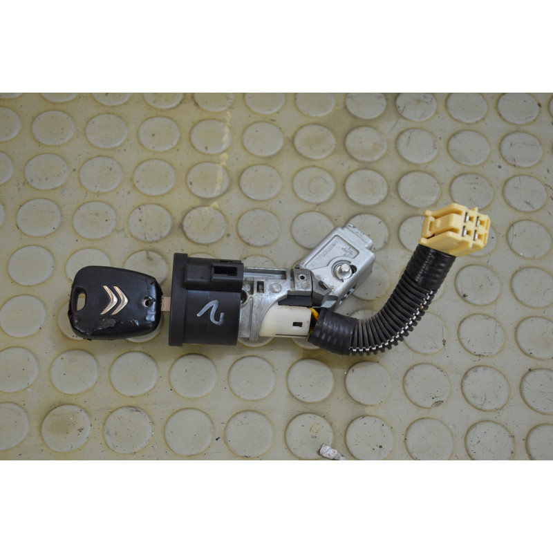 Blocchetto accensione con chiave Citroen C1 dal 2005 al 2014 cod n0502200  1758117132419