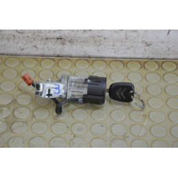 Blocchetto accensione con chiave Citroen C3 dal 2005 al 2010 cod 9663123280  1758119823445