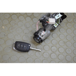 Blocchetto accensione con chiave Hyundai i20 dal 2012 al 2015 cod 819101J100  1758198760754