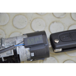 Blocchetto accensione con chiave Peugeot 207 dal 2009 al 2015 cod 4162XT  1758203536930