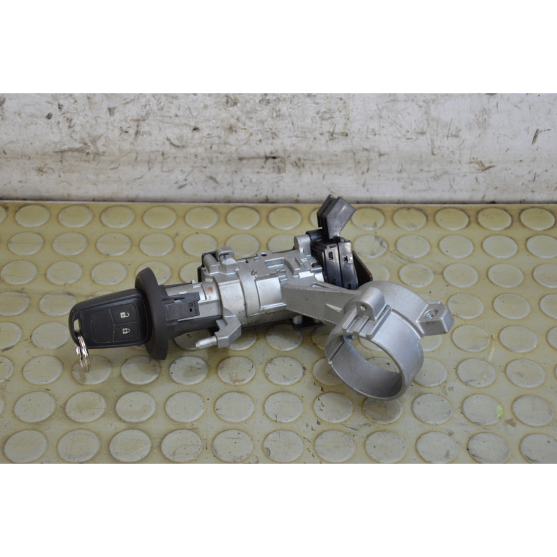 Blocchetto accensione con chiave Opel Meriva B dal 2010 al 2017 cod 20939745  1758530023547