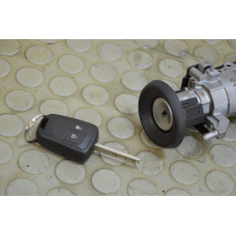 Blocchetto accensione con chiave Opel Meriva B dal 2010 al 2017 cod 20939745  1758530023547