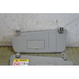 Coppia alette parasole dx sx Opel Meriva B dal 2010 al 2017 cod 13397778 13397780  1758535747370