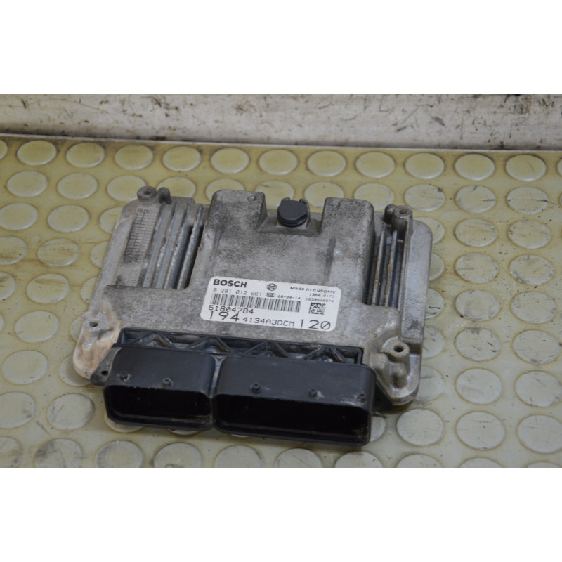 Centralina motore Fiat Croma 1.9 Jtd dal 2005 al 2011 cod 51804784 0281012961  1759402533072