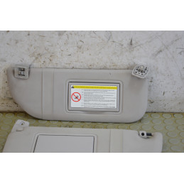 Coppia alette parasole dx sx Peugeot 107 dal 2005 al 2014 cod 1611905180  1759762781182