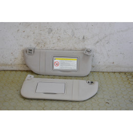 Coppia alette parasole dx sx Peugeot 107 dal 2005 al 2014 cod 1611905180  1759762781182