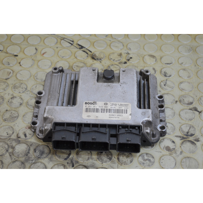Centralina motore Renault Megane 1.9 dCi dal 2002 al 2010 cod 8200310863 8200370779 0281011549  1759909019918
