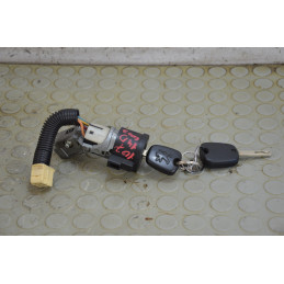 Blocchetto accensione con doppia chiave Peugeot 107 dal 2005 al 2014 cod 4162FK  1759931676721