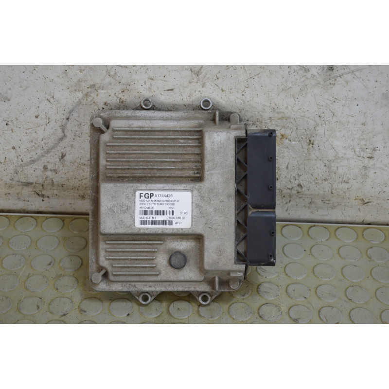 Centralina motore Fiat Idea 1.3 Mjt dal 2003 al 2010 cod 51744426 mjd6jf.m1  1760362107258