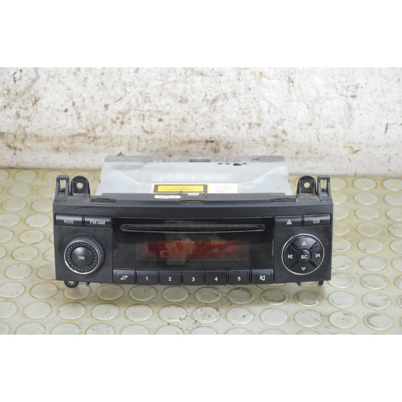 Stereo autoradio lettore cd Mercedes Classe B W245 dal 2005 al 2011 cod a1698200386  1761898705024