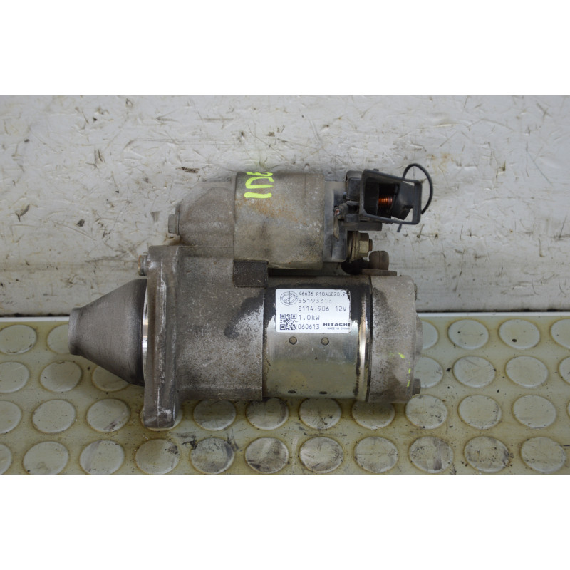 Motorino avviamento Fiat Idea 1.4 b dal 2003 al 2010 cod 55193356  1762185527374