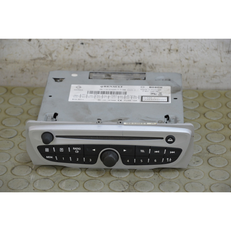 Stereo autoradio lettore cd Renault Scenic X Mod dal 2009 al 2013 cod 281150743R  1763030421564