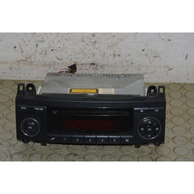 Stereo autoradio lettore cd Mercedes Classe B W245 dal 2005 al 2011 cod a1698200286  1763647581002