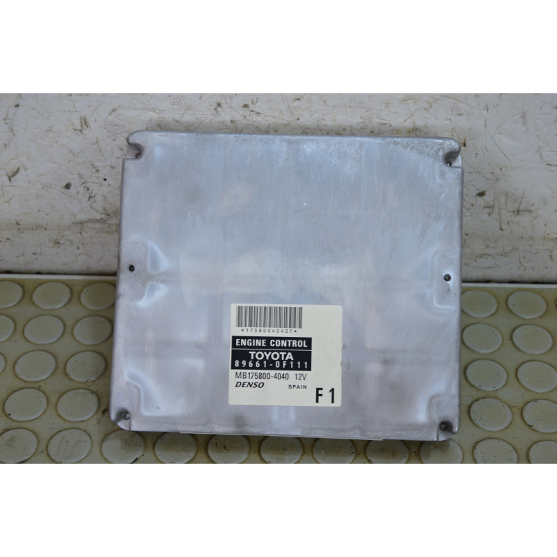 Centralina motore Toyota Corolla Verso 2.2 D-4D dal 2004 al 2009 cod 89661-0f111  1763732661480