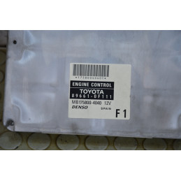 Centralina motore Toyota Corolla Verso 2.2 D-4D dal 2004 al 2009 cod 89661-0f111  1763732661480