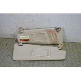 Coppia alette parasole dx sx Lancia Musa dal 2007 al 2011 cod 735383409 735383410  1763995748676