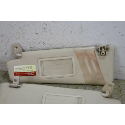 Coppia alette parasole dx sx Lancia Musa dal 2007 al 2011 cod 735383409 735383410  1763995748676