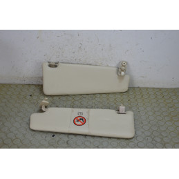 Coppia alette parasole dx sx Lancia Musa dal 2007 al 2011 cod 735383409 735383410  1763995748676
