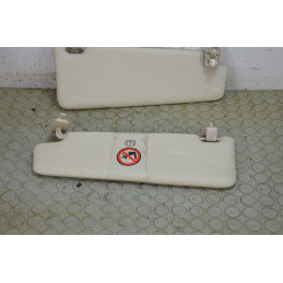 Coppia alette parasole dx sx Lancia Musa dal 2007 al 2011 cod 735383409 735383410  1763995748676