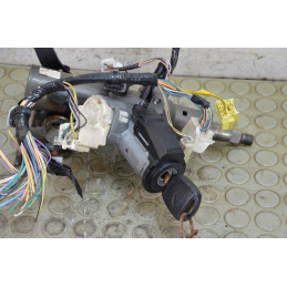 Piantone sterzo con blocchetto e chiave Toyota Yaris dal 2005 al 2011 cod 450200D030  1764682116150