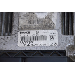 Centralina motore Fiat Stilo 1.9 Jtd dal 2001 al 2010 cod 51798000 0281013672  1764848077042